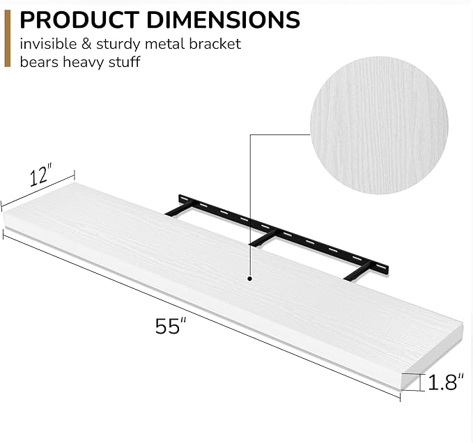 Fun Memories Floating Shelves