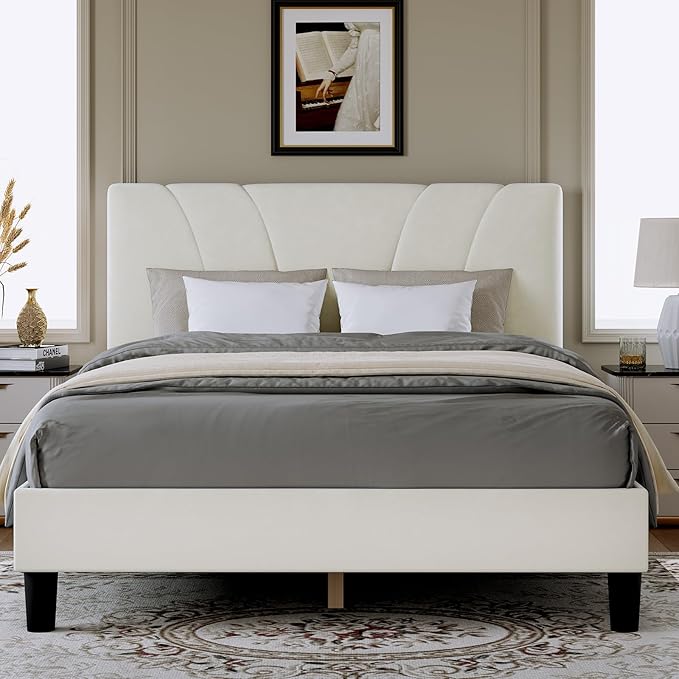 Novilla Queen Bed Frame, Queen Size Bed Frame