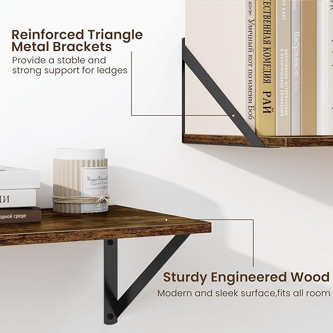 Fun Memories Deep Floating Shelves