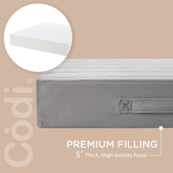 Codi Floor Cushions for Adults, Large Meditation Pillows