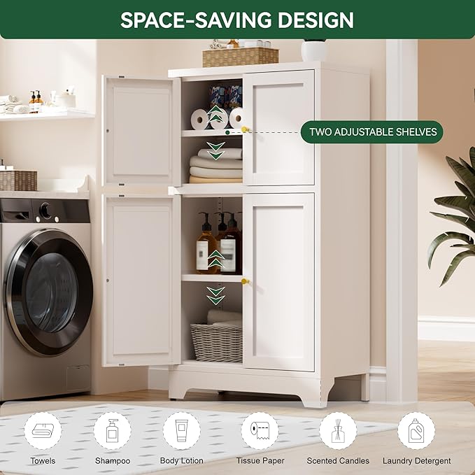 Bevivog Metal Locker Storage Cabinet, Home Accent Cabinets