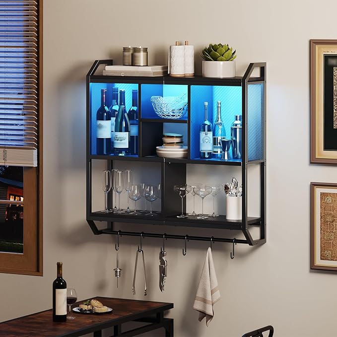 HOOBRO Gaming Floating Shelves