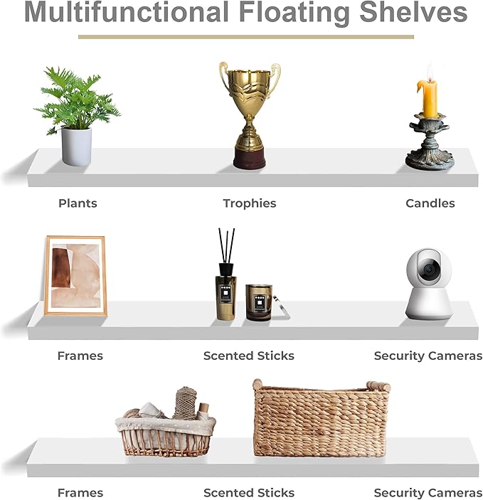 Sorbus Floating Shelves for Wall