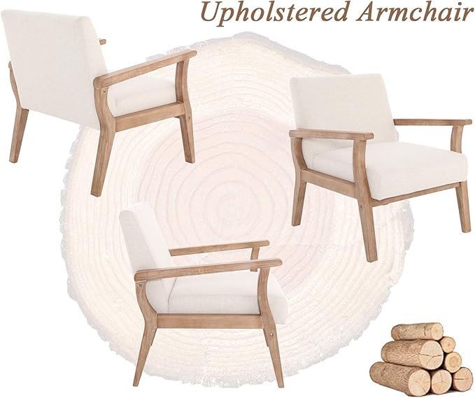 Accent Chair Mid Century Modern Armchair