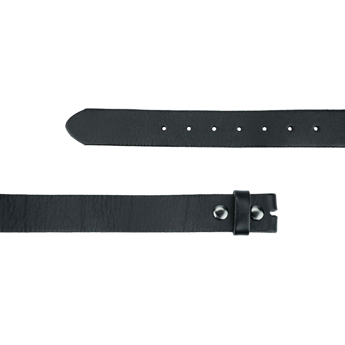 Gelante Genuine Full Grain Leather Belt Strap without Belt Buckle G2016-BK-L