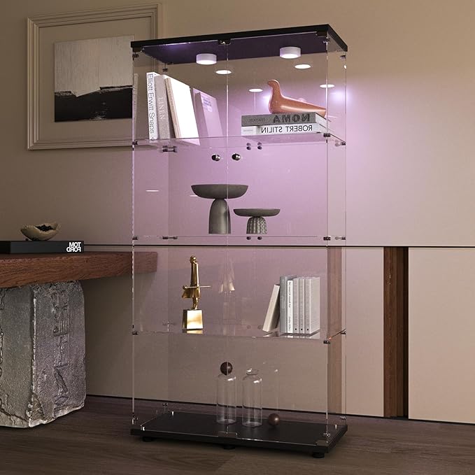 Beauty4U Glass Display Cabinet