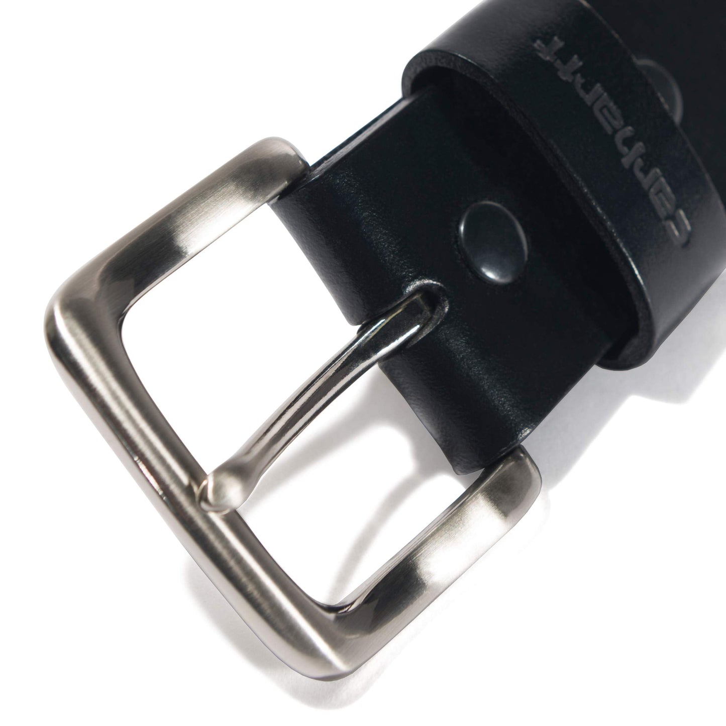 Carhartt Men's Bridle Leather Classic Buckle Belt, Black, 36