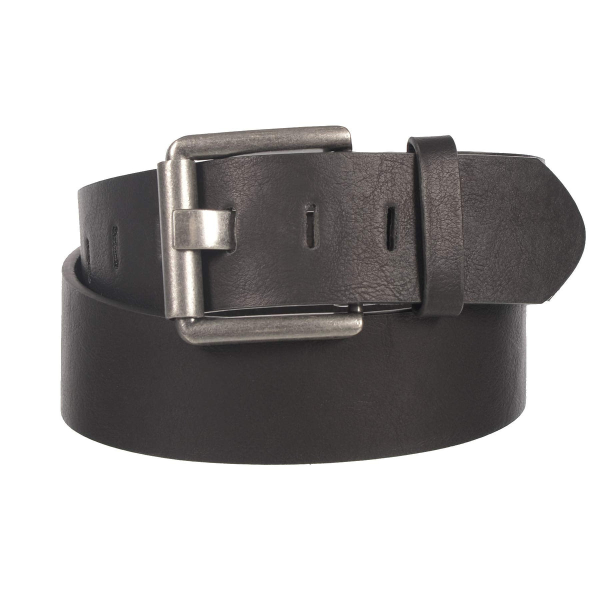 Gary Majdell Sport Men's 2" Genuine Leather Single Loop Dress Belt with Single Prong Metal Buckles - Classic and Fashion Design for an Everyday Use (Black, 36)