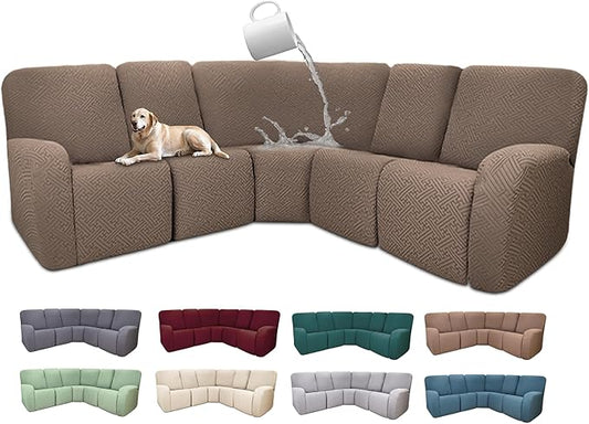 100% Waterproof Sectional Recliner Couch Covers