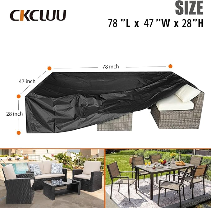 Patio Furniture Set Cover Outdoor Sectional Sofa Set Covers Outdoor Table and