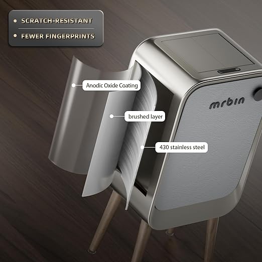 MRBIN Motion Sensor Trash Can Bathroom