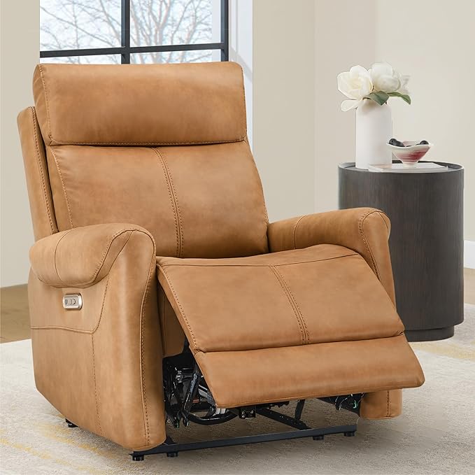 KISLOT Leather Recliner Chair for Adults Wall Hugger RV Recliner