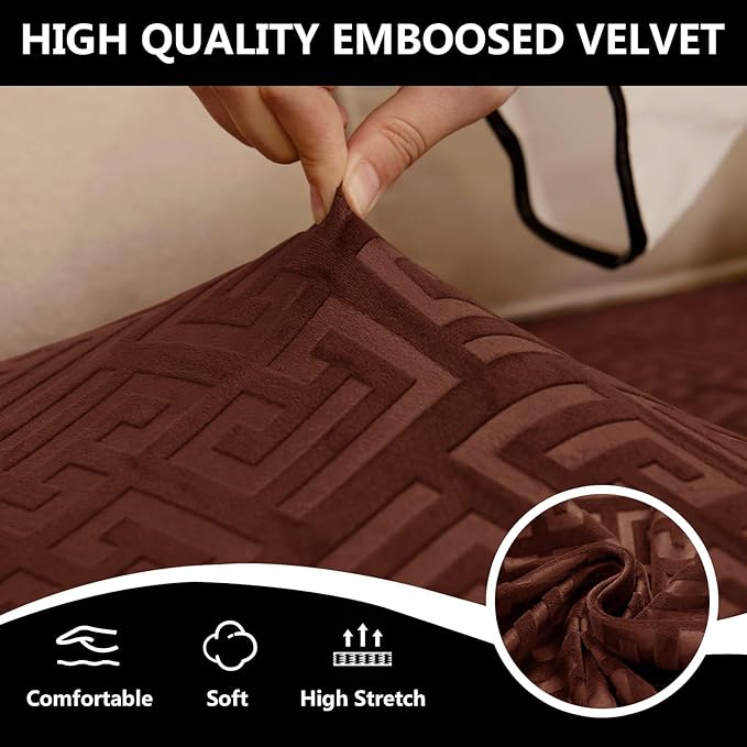 UNBBRRL Stretch Couch Backrest Cushion Cover