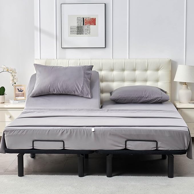Kingnex 28-30 Split Top King Sheets Sets