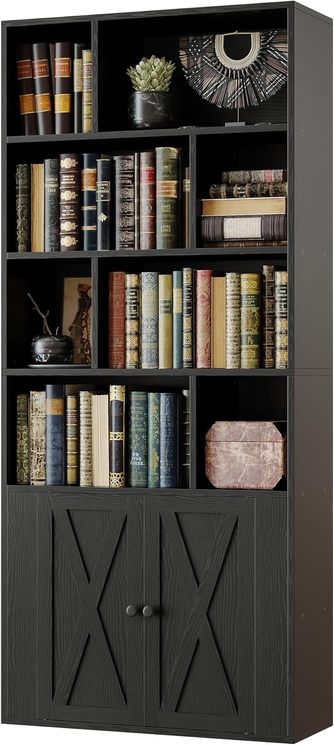 IRONCK Book Shelf, Tall Bookshelf
