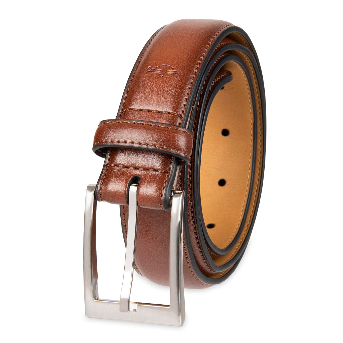 Dockers Men's Classic Dress Belt, Tan, Large (38-40)