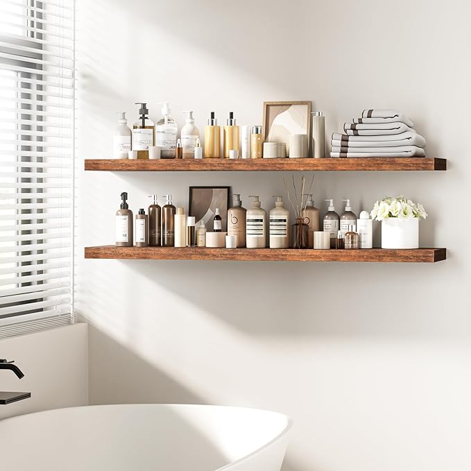 Fun Memories 55 Inch Floating Shelves