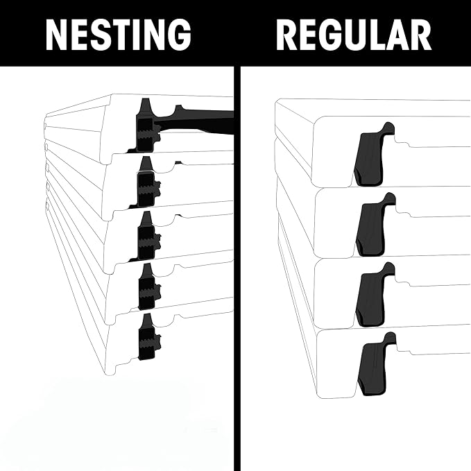 LIFETIME 280478 Commercial Nesting Folding Table