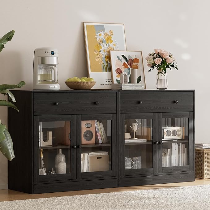 TUSY 71" TV Stand Storage Set