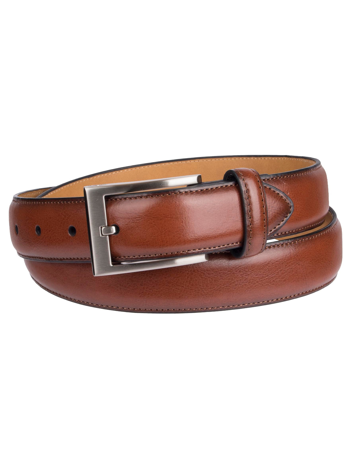 Dockers Men's Classic Dress Belt, Tan, Large (38-40)