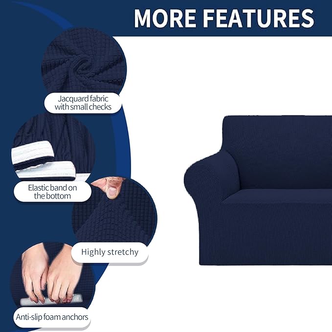 Cupuamon 2026 New Stretch Oversized Sofa Slipcovers Couch Sofa Cover