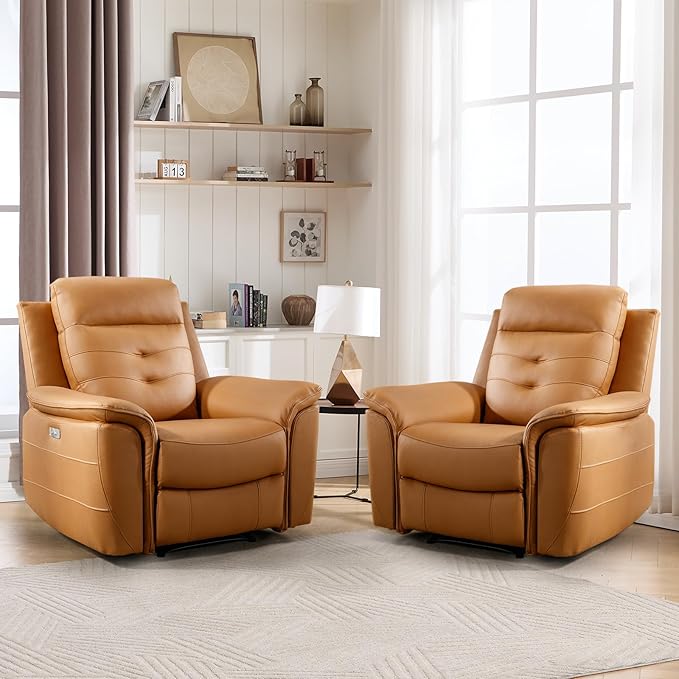 ANJ Power Recliner Chair Set of 2
