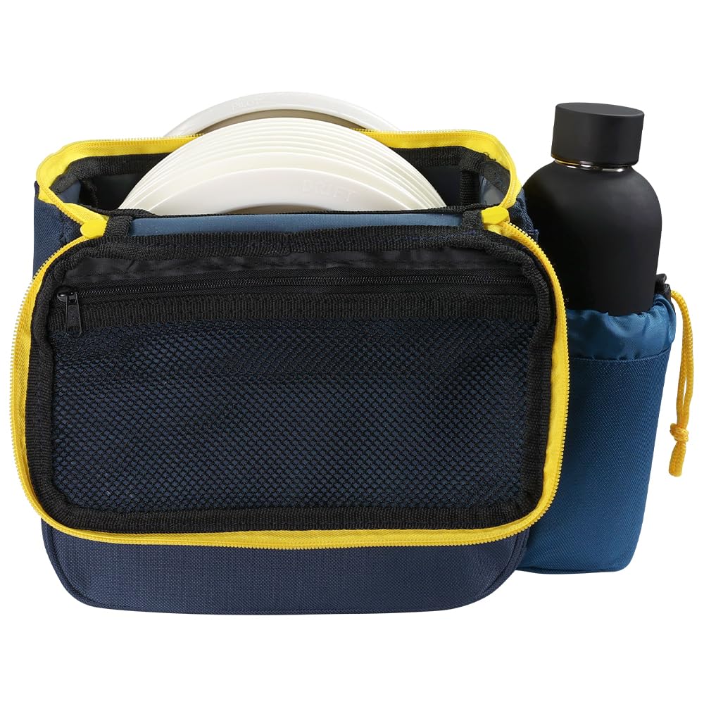 MVP Disc Sports Cell Disc Golf Starter Bag (Light Cobalt/Midnight Blue)