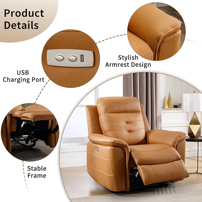 ANJ Power Recliner Chair Set of 2