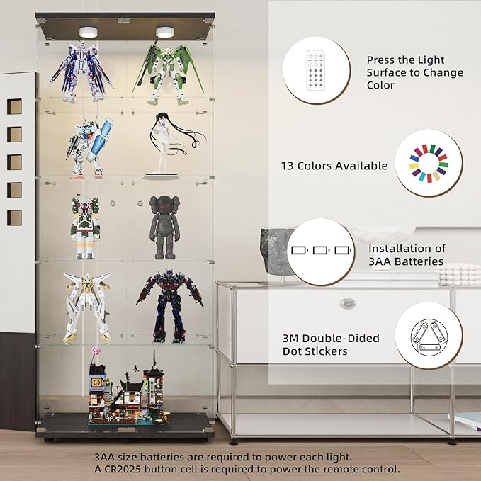 Beauty4U Glass Display Cabinet