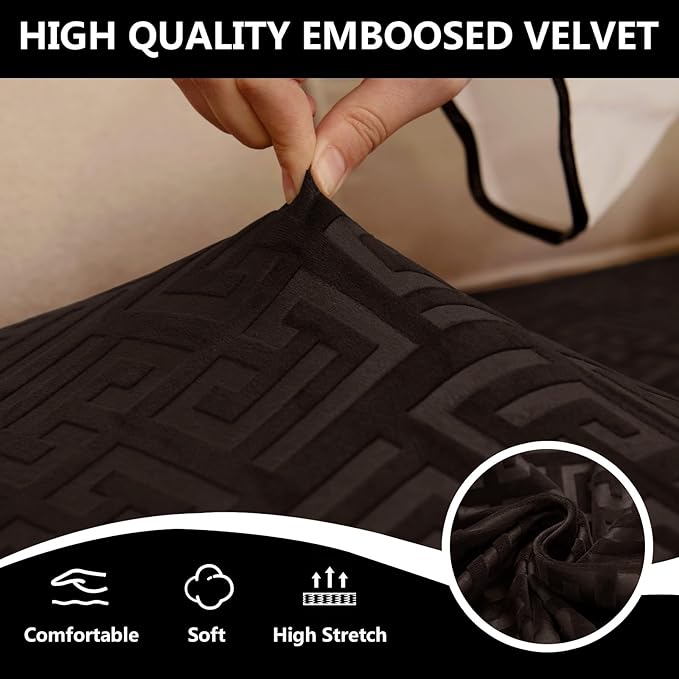 UNBBRRL Stretch Couch Backrest Cushion Cover