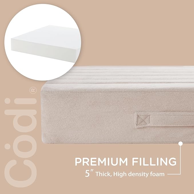 Codi Floor Cushions for Adults, Large Meditation Pillows