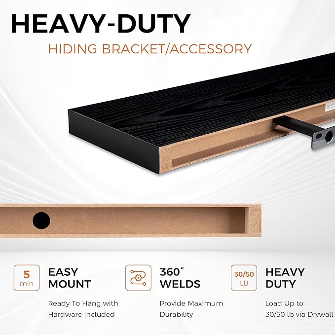 Fun Memories 32Inch Floating Shelves