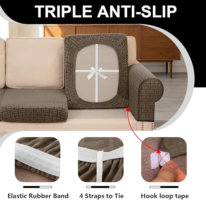 UNBBRRL Stretch Couch Cushion Cover