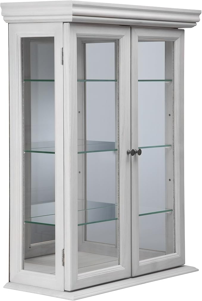 Design Toscano Country Tuscan Wall Curio Display and Storage Cabinet, 20 Inches