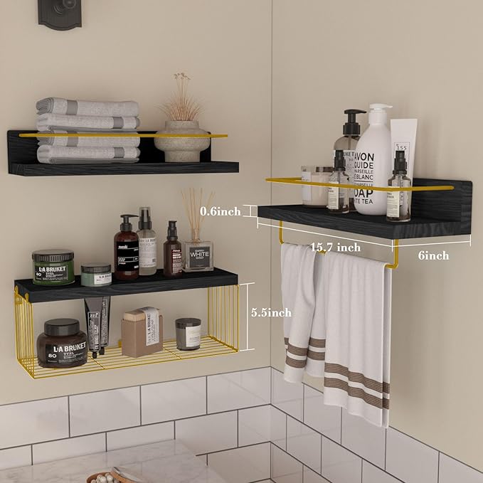 PopiShelves Bathroom Shelves Over Toilet