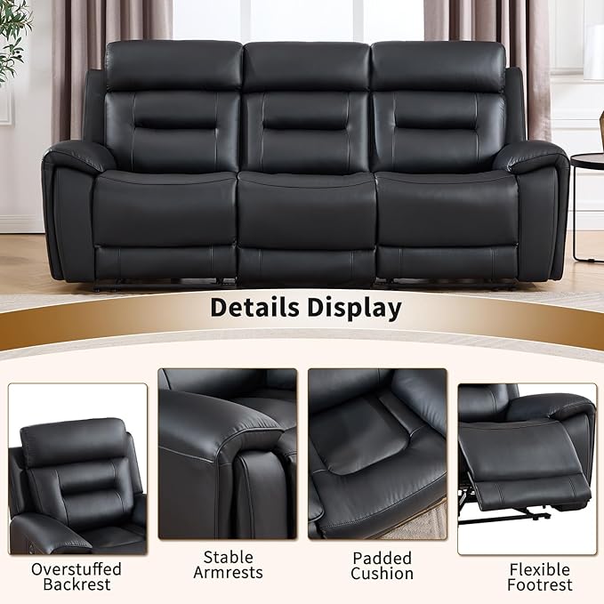 ANJ Power Reclining Loveseat Sofa