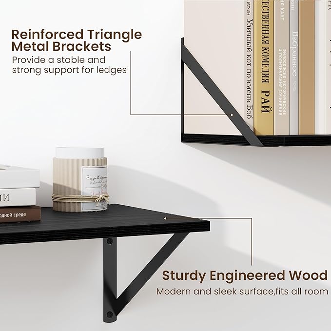 Fun Memories Deep Floating Shelves