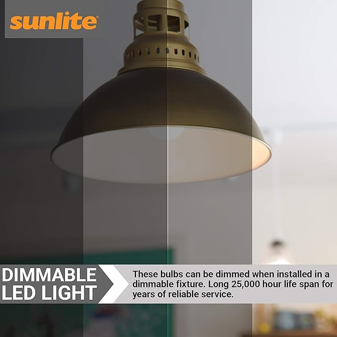 Sunlite LED R14 Mini Flood Light Bulbs, 4 Watts, 280 Lumens, Intermediate Base