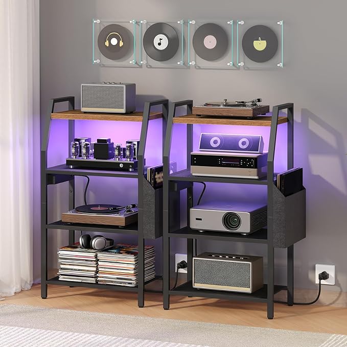 MAHANCRIS 4-Tier AV Media Stand