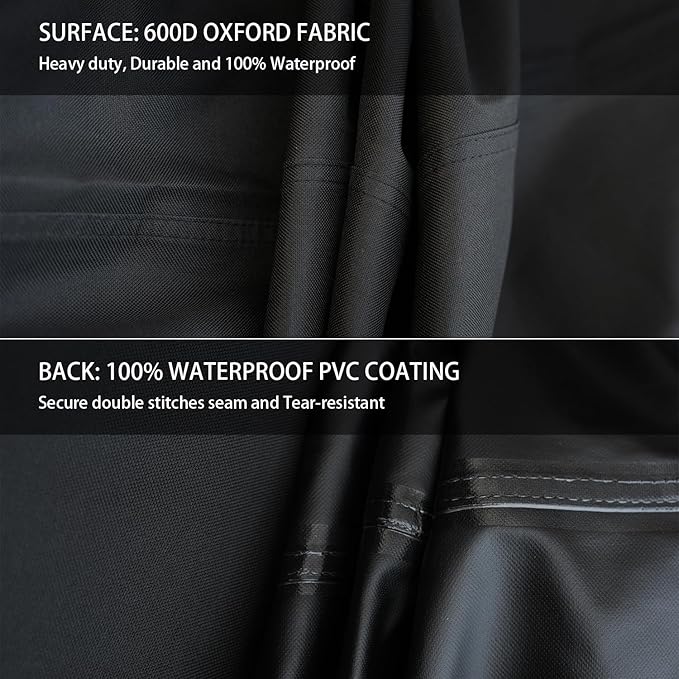 Patio Furniture Set Cover Waterproof Rectangular Heavy Duty 600D Outdoor