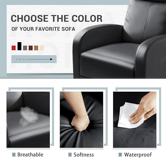 Homall Recliner Chair, Recliner Sofa