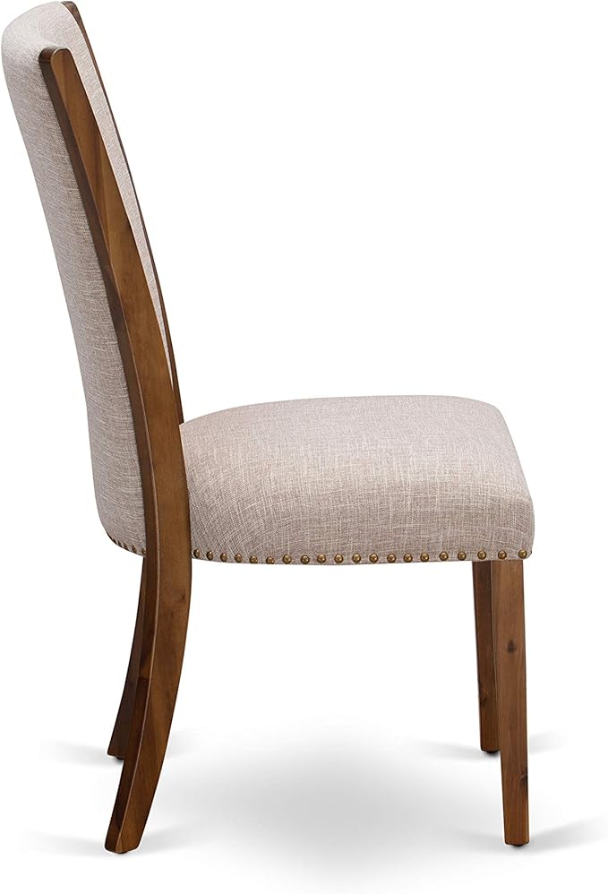 East West Furniture VEP8T04 Verona Parsons Dining Chairs