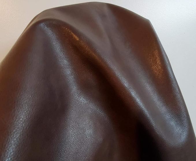 NAT Leathers | Soft Faux Vegan PU Leather by The Yard Synthetic Pleather 0.9 mm