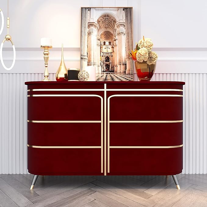 VEELIKE Dark Red Velvet Fabric Wallpaper Self Adhesive Soft Felt Drawer Liners