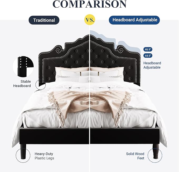 Allewie Full Size Bed Frame