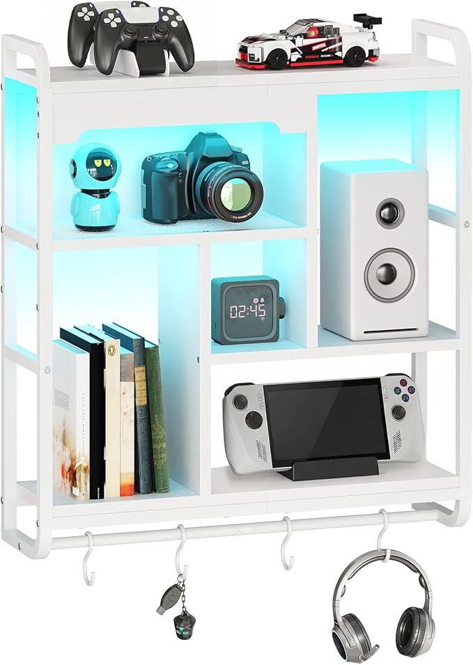 HOOBRO Gaming Floating Shelves