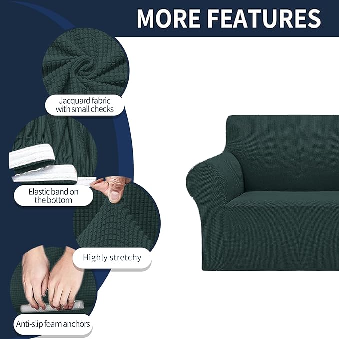 Cupuamon 2026 New Stretch Oversized Sofa Slipcovers Couch Sofa Cover