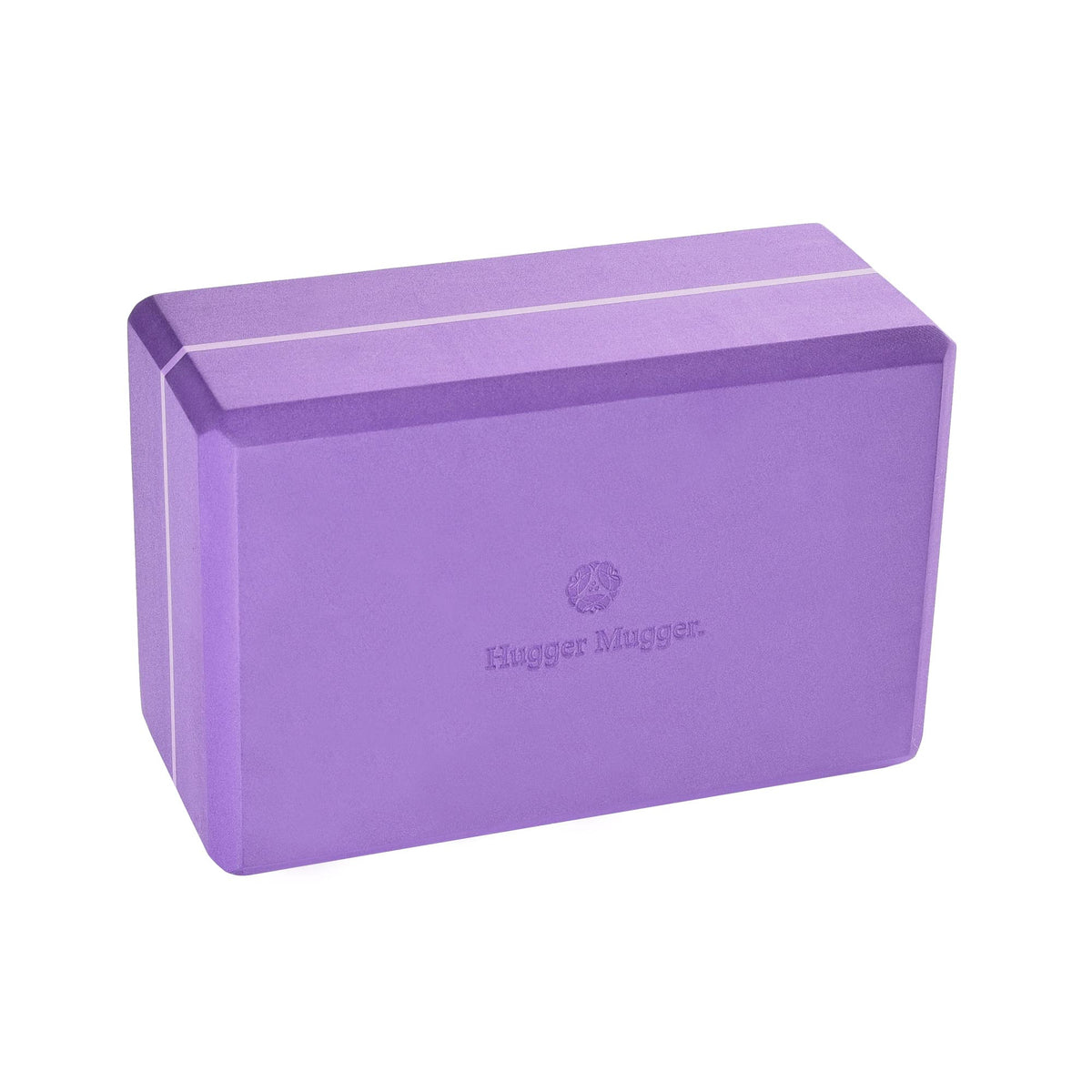 Hugger Mugger 4 in. Foam Yoga Block (Purple)