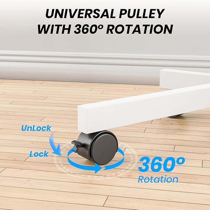 Mobile TV Cart Rolling TV Stand