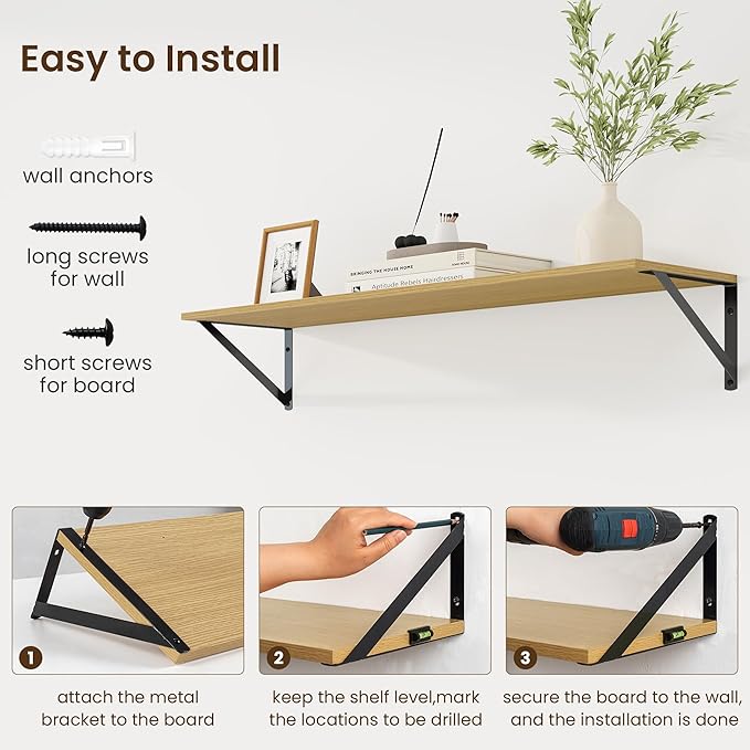 Fun Memories Deep Floating Shelves